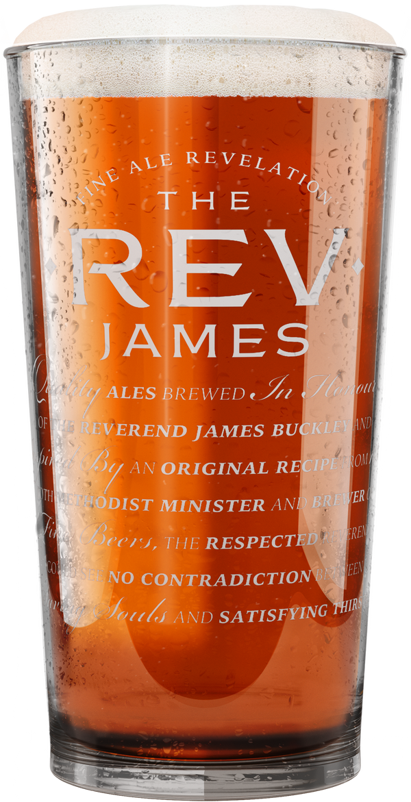 Rev James Pint Glass