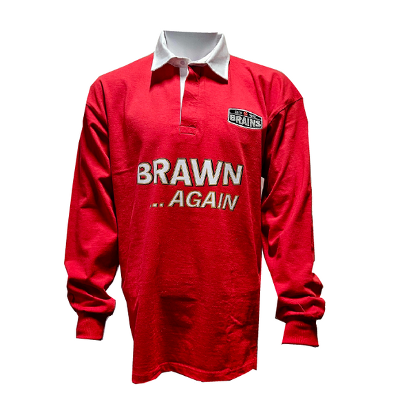 Brain Again Rugby Shirt