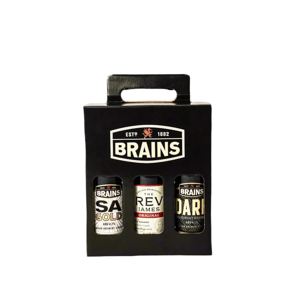 Brains SA Gold, Dark & Rev. James Gift Box